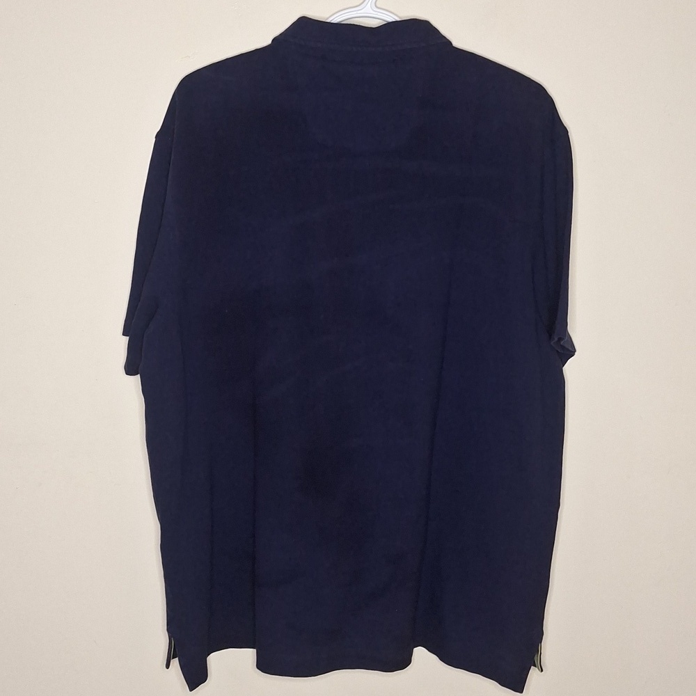 Robert Graham Skull Detail Navy Vlue Men's Polo Size XL - Picture 6 of 6